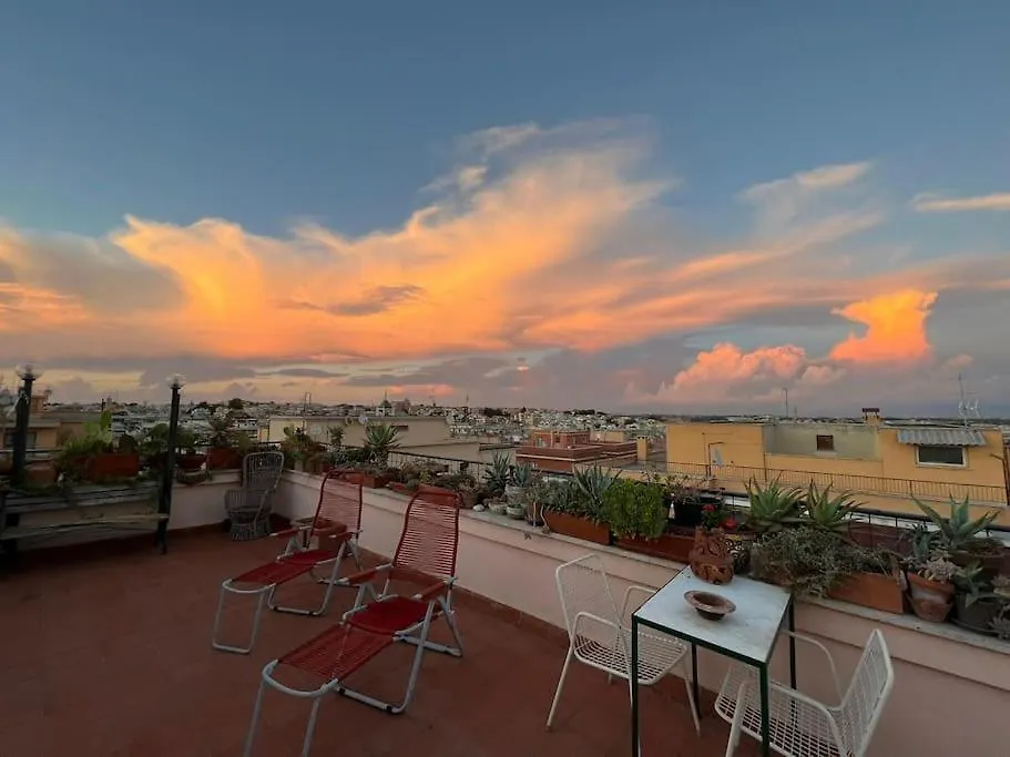 Rosa'S Terrace Roma Panoramic Penthouse Apartamento