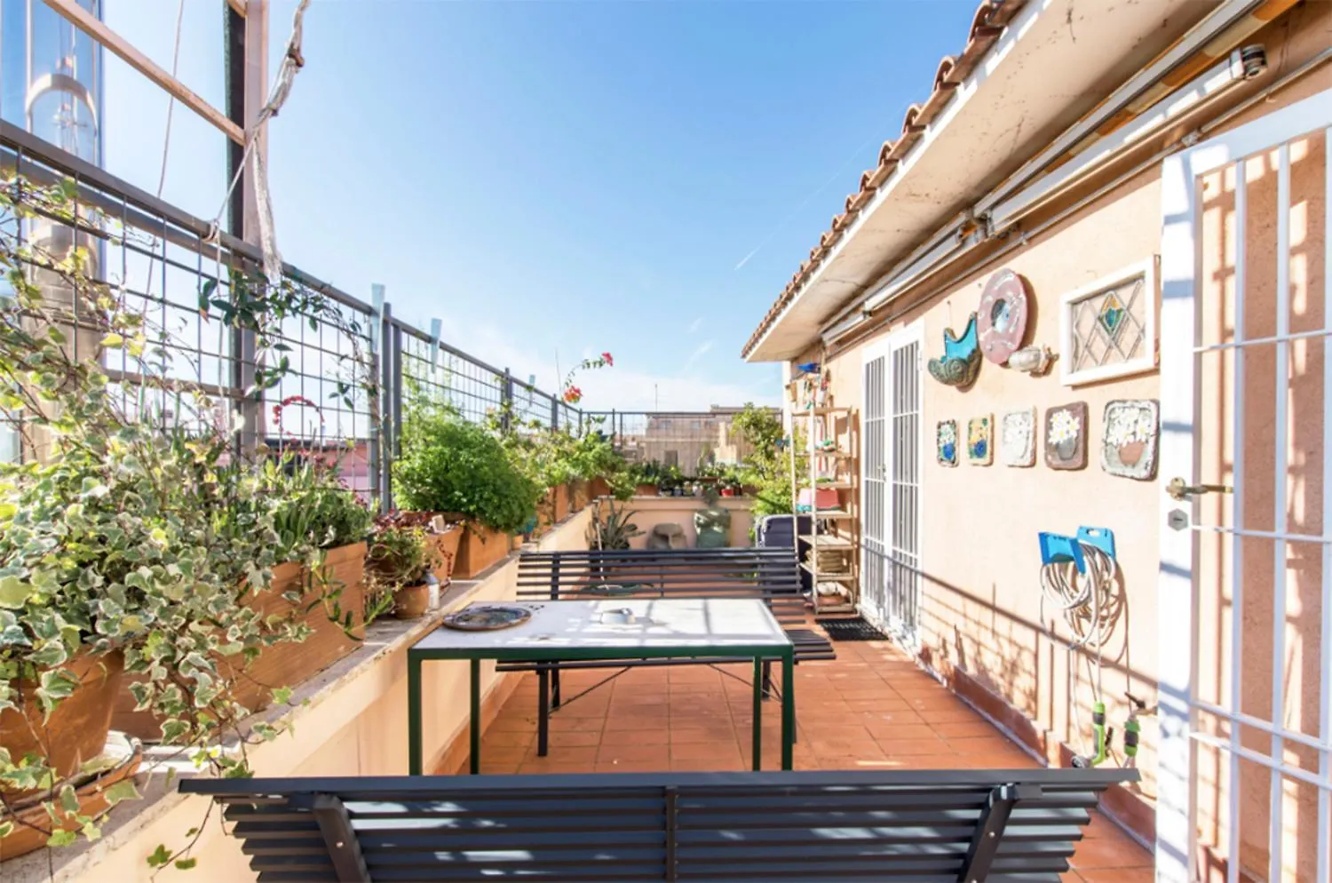 Rosa'S Terrace Roma Panoramic Penthouse Apartamento