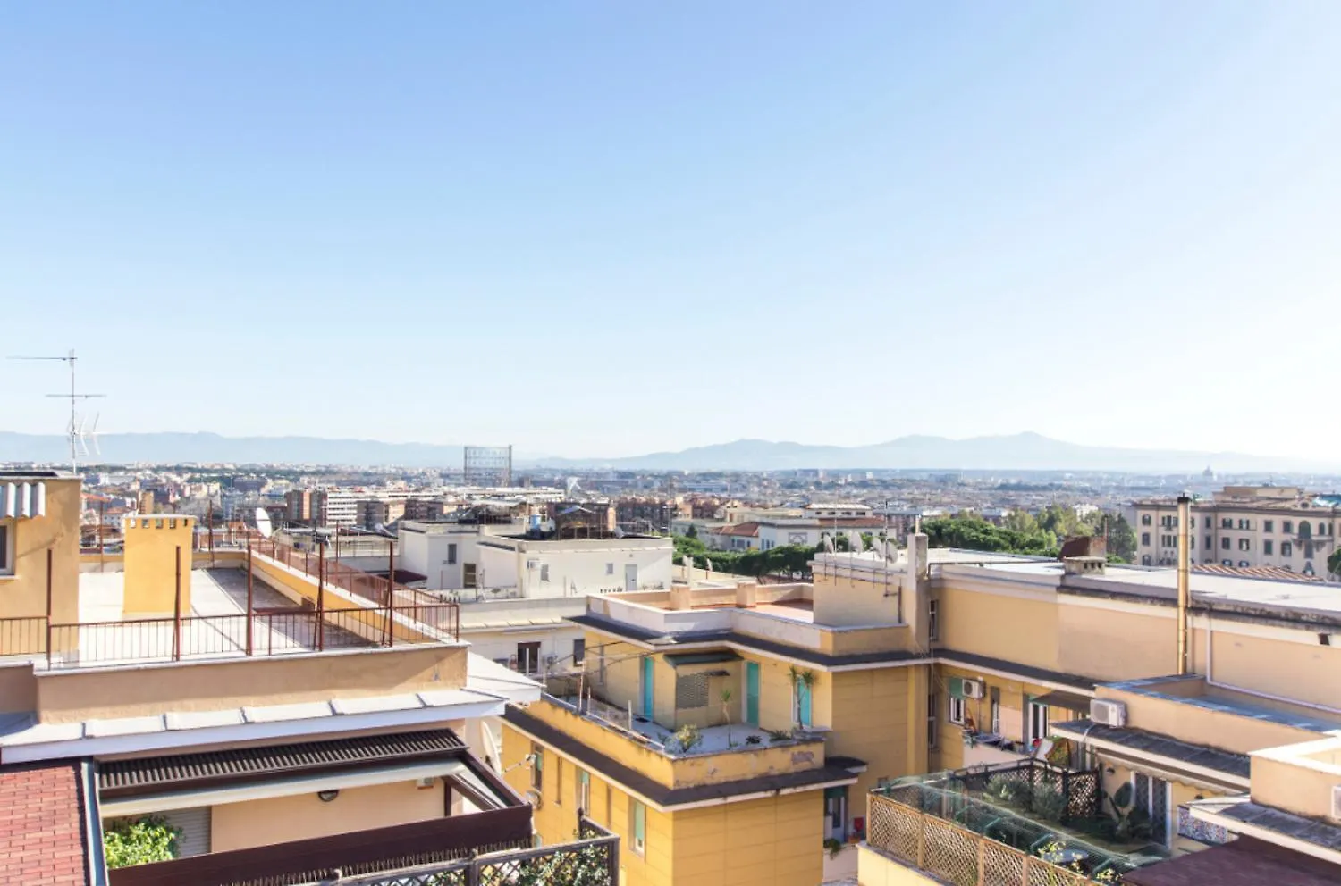 Rosa'S Terrace Roma Panoramic Penthouse Apartamento